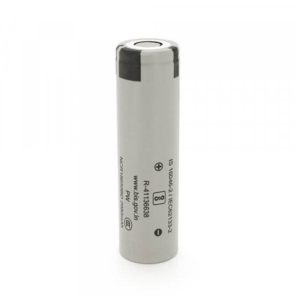 Акумулятор 18650 Li-Ion Panasonic NCR18650BD, 2980mAh, 10A, 4.2/3.6/2.5V, Gray