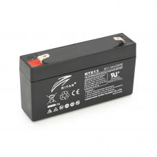 Акумуляторна батарея AGM RITAR RT613, Black Case, 6V 1.3Ah ( 97х24х 52 (58) ) Q20