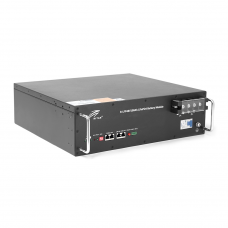 Акумуляторна батарея Ritar LiFePO4 51.2V 100Ah 5120Wh BMS100@16S для монтажу у стійку ( 442 x450 х 175 ) Q1