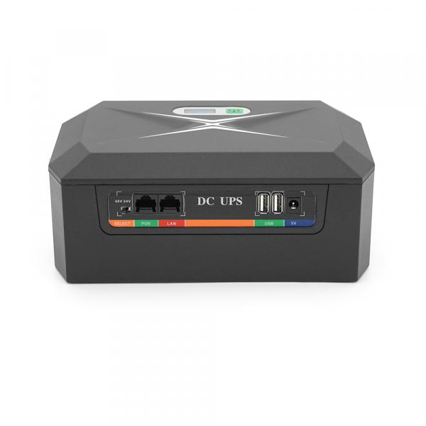 ДБЖ UPS-60W/32 DCP-60W-48 для роутерів/комутаторів/PON, 9/12V*3, 48000мAh(8*6000MAh), Black, BOX