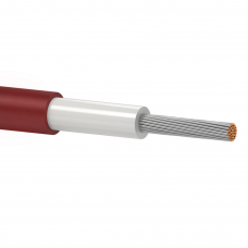 Кабель Одескабель H1Z2Z2-K 1*6 red 6 mm2, бухта.100м, червоний