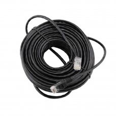Патч-корд литий RITAR, CCA, UTP, RJ45, Cat.5e, 30m, чорний Q50