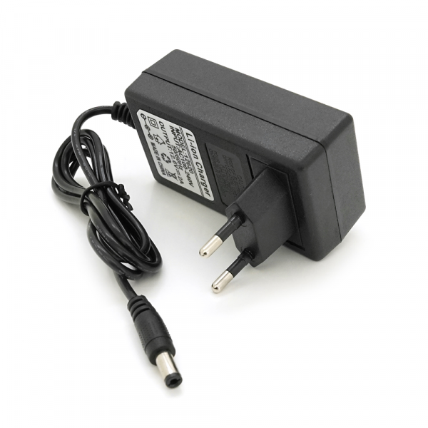 Зарядний пристрій для акумуляторів Li-ion 12V(12,6V),3S,2A, штекер 5,5х2,5мм, LED-індикація