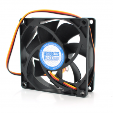 Кулер корпусний Pccooler F82, 3-pin + MOLEX, RPM 1400±10%, BOX