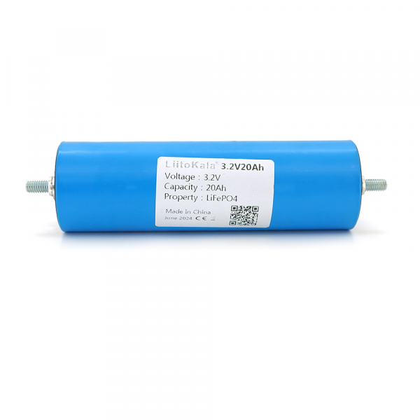 Літій-залізо-фосфатний акумулятор LiFePO4 LiitoKala, 20Ah, 3.2V, Blue, 350g