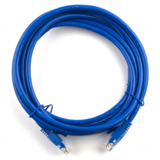 Патч-корд литий RITAR, CCA, UTP, RJ45, Cat.5e, 30m, синій Q50