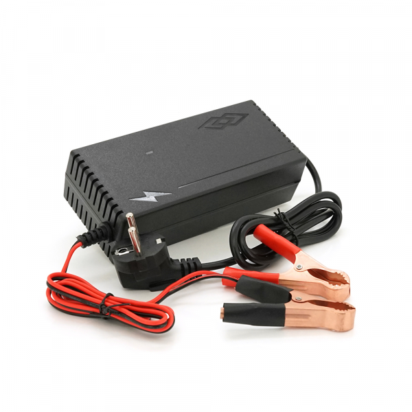 Зарядний пристрій для акумуляторів Li-ion 12V (12,6V),3S,10A, з коркодилами, індикація