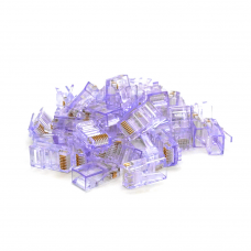 Конектор Noname RJ-45 8P8C UTP Cat-5 (100 шт / уп.) Q100 Violet