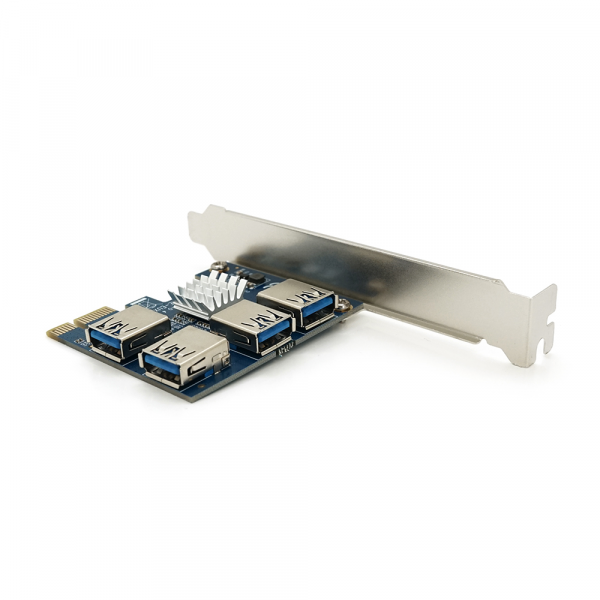 Контролер PCI-Е => USB 3.0, 4 порта, 5Gbps, OEM