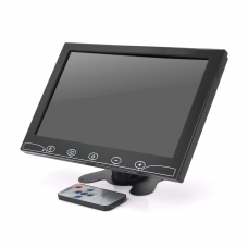 Монітор для відеоспостереження 10.1 ", AV + VGA + HDMI + RCA роз'єми, 1024 * 600ips, 12-24V, BOX