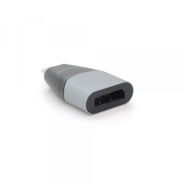 Перехідник Type-C (тато)/Display Port(мама), Black-gray