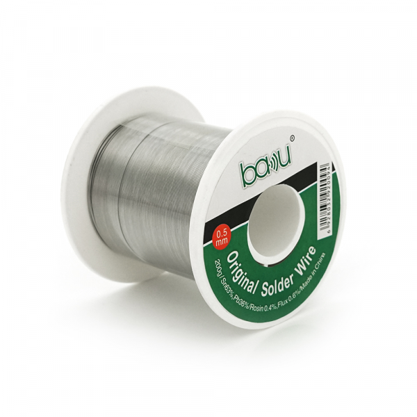 Припій BAKKU дротяний Solder wire BK 0.5*200G A DIA 0,5mm (200g)