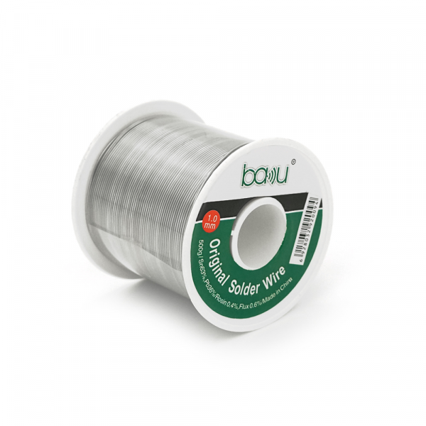 Припій BAKKU дротяний Solder wire BK 1.0*500G A DIA 1,0mm (500g)