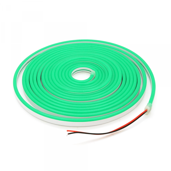 Стрічка світлодіодна в силіконі 3528, 12V, 5 метрів, IP67, Green