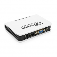 Активний конвертер HDMI (input) на VGA(output) + Audio Adapter, White, 4K / 2K,