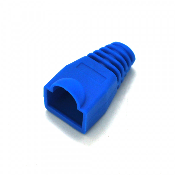 Ковпачок ізолюючий Merlion RJ-45 Blue (100 шт / уп.)
