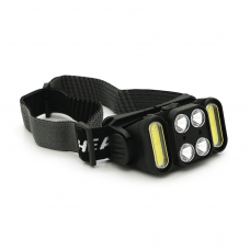 Налобний ліхтарик Voltronic K362, 4 led 5W, 2 Led Cob, red, sensor, 6 режими, корпус-пластик, водостійкий, ip44, живлення АКБ вбудований, USB Type-З кабель, 5000K, BOX