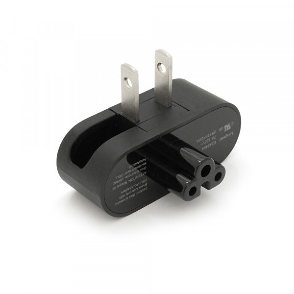 Перехідник складаний, m-m, американка3pin, Black, BOX