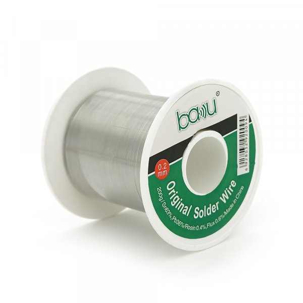 Припій BAKKU дротяний Solder wire BK 0.2*200G A DIA 0,2mm (200g)