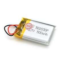 Літій-полімерний акумулятор 5*20*30mm (Li-ion 3.7В 500мА·год)