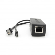 POE спліттер AOT-0524 48V-5V, RJ45, Mini-USB (10 / 100Мбіт, Вхід-48V / Вихід 5V 2.4А)