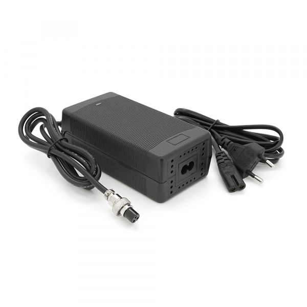 Зарядний пристрій акумуляторів LiFePO4 12V (14.6V), 4S,10A, штекер GX12, з індикацією, 133х67х45mm, 0.3kg