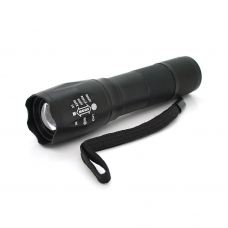 Ліхтар ручний VARLONPAN MX-812-T6, 1LED Cree XM-L T6, 3W, 5 режимів, ZOOM, 18650/2800mah (перехідник 3*AAA), Black, IP44, СЗУ, 130х32х27мм, BOX