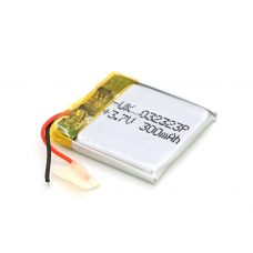 Літій-полімерний акумулятор 3*23*23mm (Li-ion 3.7В 300мА·год)
