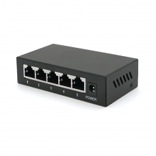 POE комутатор Merlion 4 POE 10/100+1 RJ45 10/100 зовнішній блок живлення 52V 0,92A