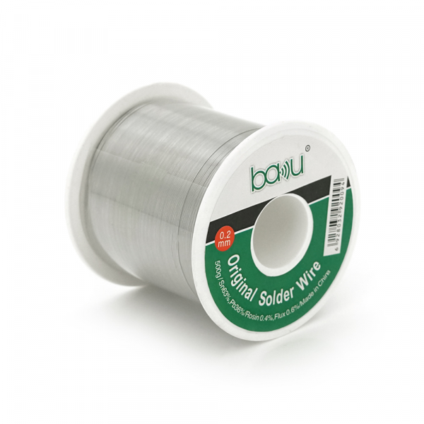 Припій BAKKU дротяний Solder wire BK 0.2*500G A DIA 0,2mm (500g)