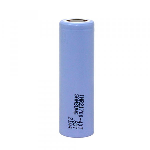 Акумулятор 21700 Li-Ion Samsung INR21700-40T 4000mAh, 35A, 4.2/3.6/2.5V, 2 шт. в упаковці, ціна за 1 шт