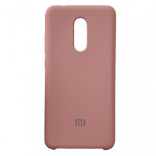 Чохол Silicone Case для Xiaomi Redmi 5, Peach Bl.Рожевий