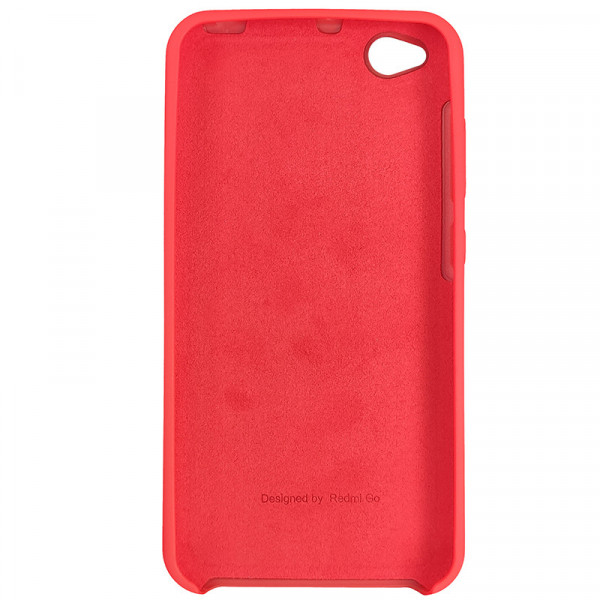 Чохол Silicone Case для Xiaomi Redmi Go, Червоний