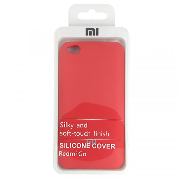 Чохол Silicone Case для Xiaomi Redmi Go, Червоний