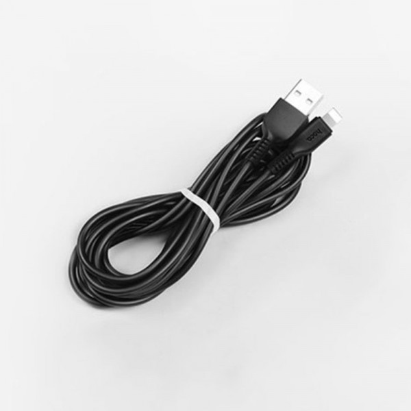 Кабель Hoco X20, Lightning, 3m, 2.4A, Чорне