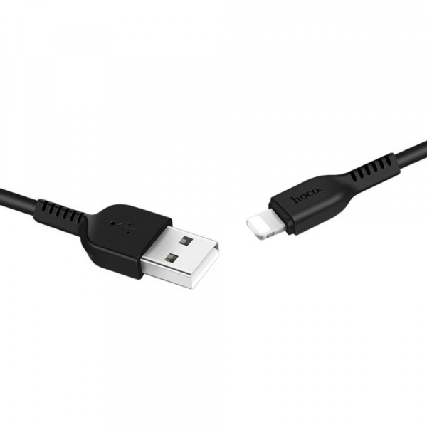 Кабель Hoco X20, Lightning, 3m, 2.4A, Чорне