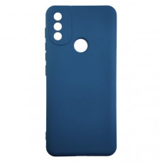 Чохол Silicone Case для Motorola XT2155 Moto E20, Cosmos Блакитний