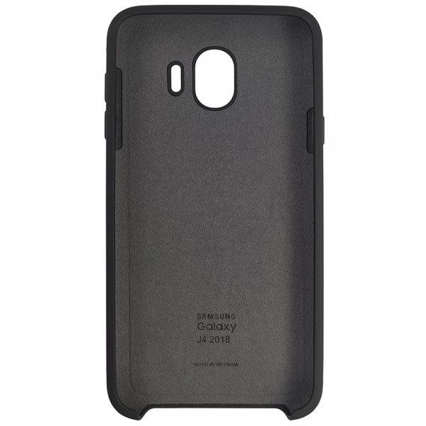 Чохол Silicone Case для Samsung J400 Galaxy J4, Чорне