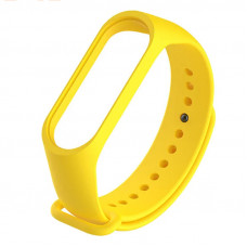 Ремінець для Xiaomi Mi Band 3/4 Silicone, Yellow