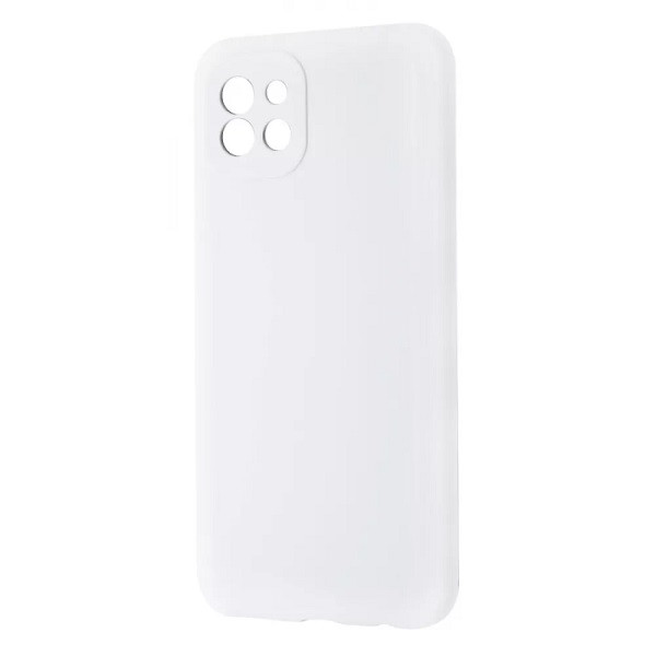 Чохол Silicone Case для Samsung A035F Galaxy A03, Біле