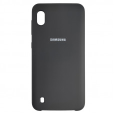 Чохол Silicone Case для Samsung A105 Galaxy A10, Чорне