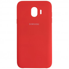 Чохол Silicone Case для Samsung J400 Galaxy J4, Peach Bl. Рожевий