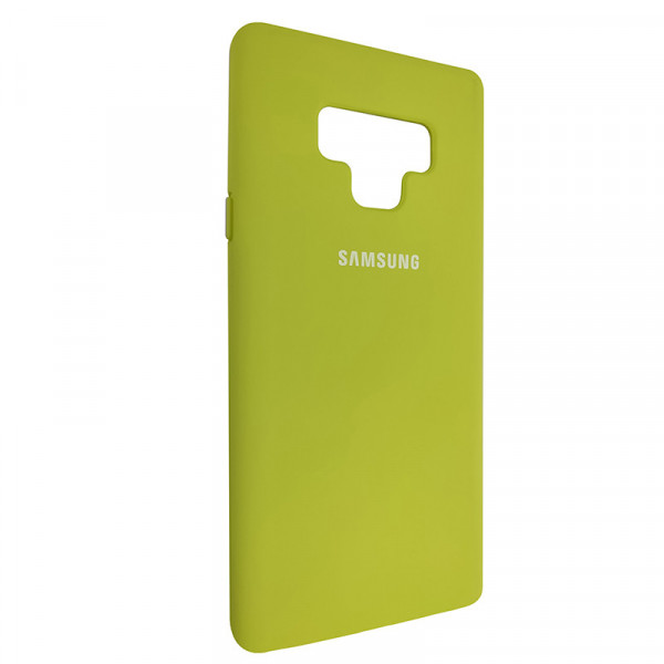 Чохол Silicone Case для Samsung N960 Galaxy Note 9, Yellow