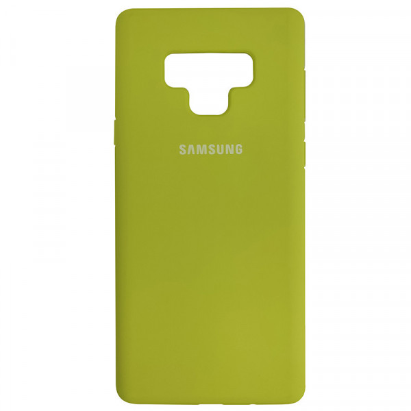 Чохол Silicone Case для Samsung N960 Galaxy Note 9, Yellow