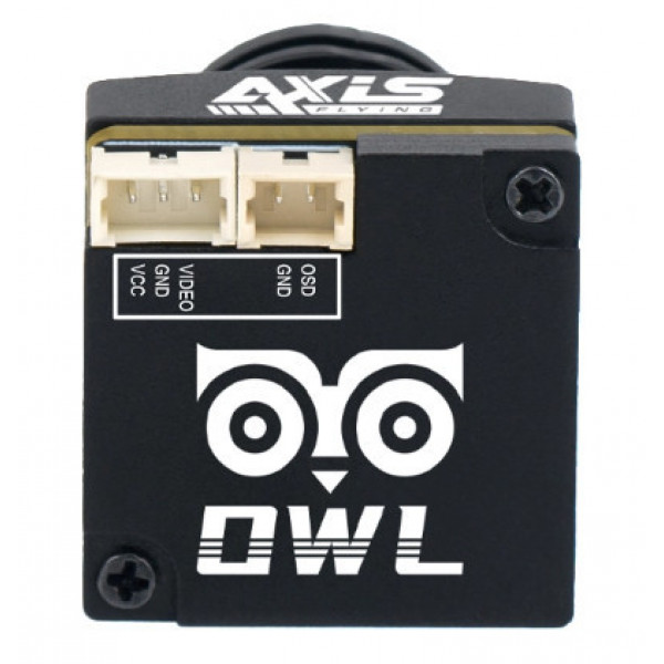 Камера для FPV-дрона AXIS OWL Чорне Light, CVBS, 1800 TVL, 1/2.7, 135°