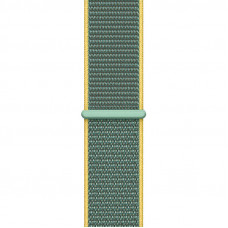 Ремінець для Apple Watch 38/40/41 mm Sport Loop Nike Yellow/Зелений