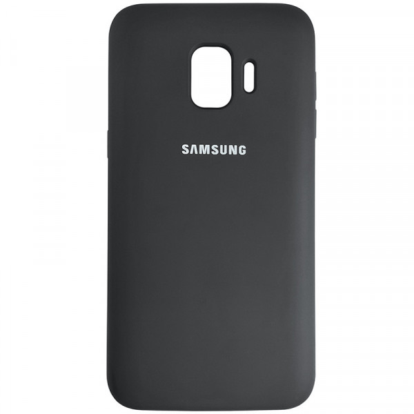 Чохол Silicone Case для Samsung J260 Galaxy J2 Core, Чорне