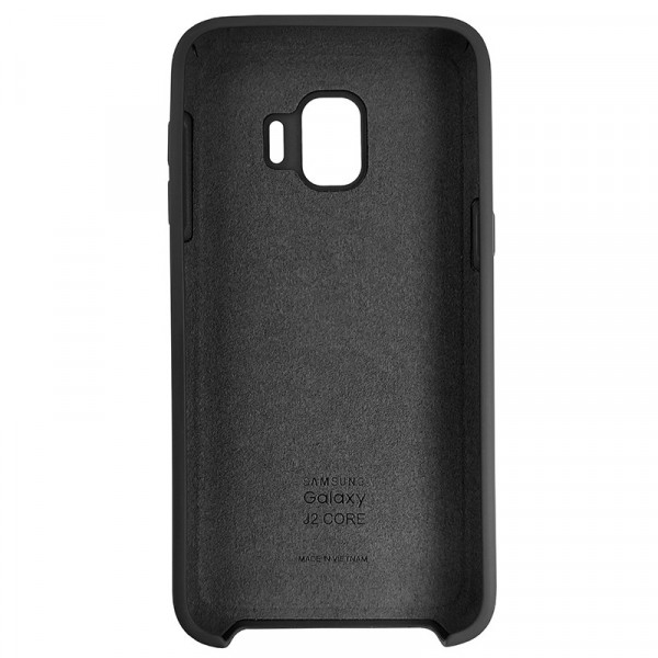 Чохол Silicone Case для Samsung J260 Galaxy J2 Core, Чорне