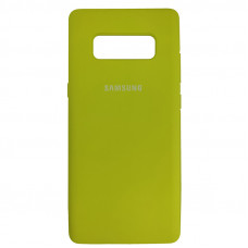 Чохол Silicone Case для Samsung N950 Galaxy Note 8, Yellow