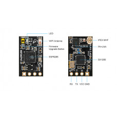 Приймач ELRS Betafpv 900RX, 915 MHz, Firmware 3.3.2